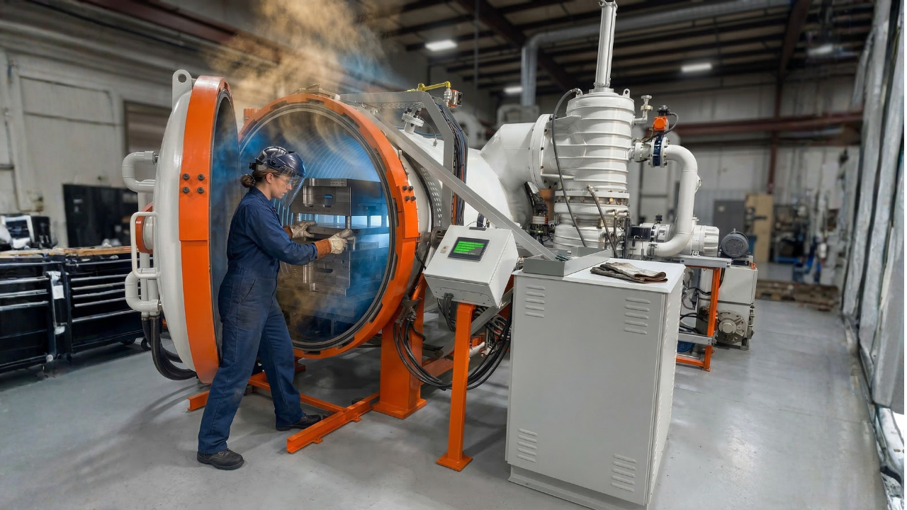 High Vacuum Hardening to Cryogenic Treatment